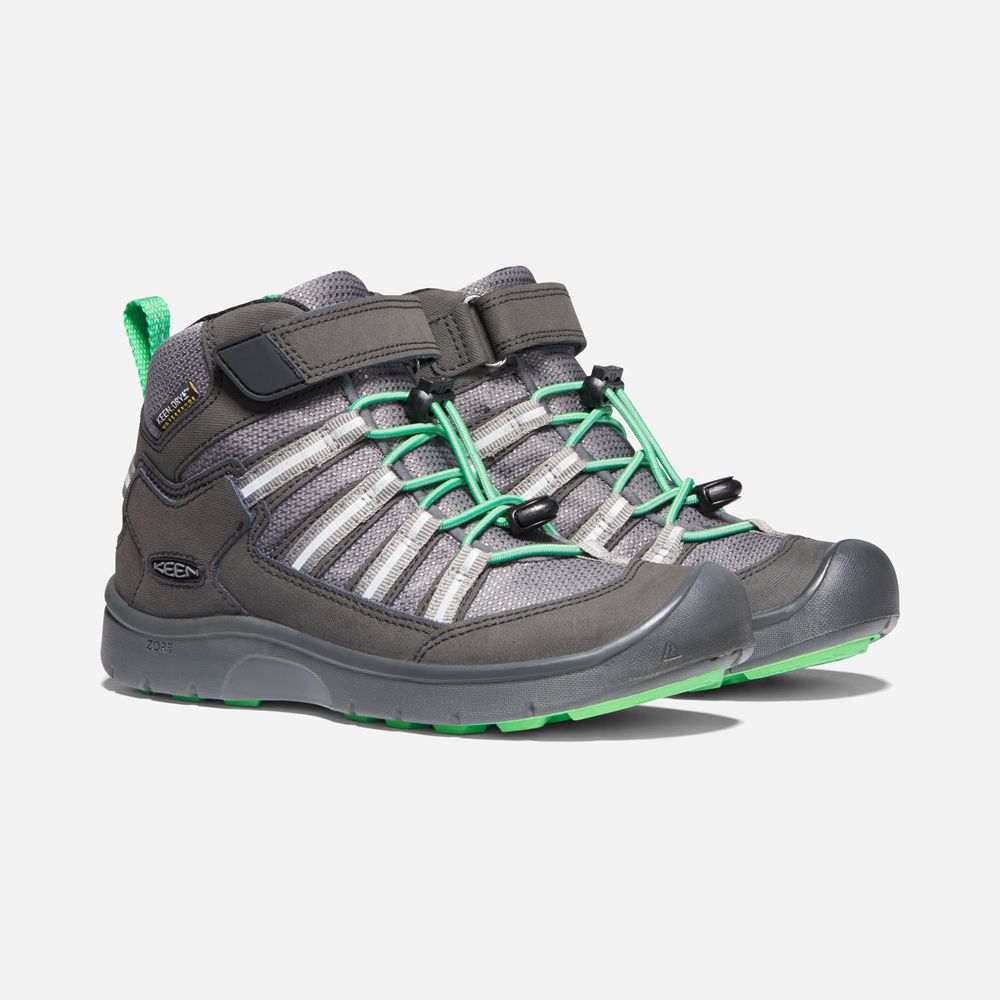 Bottes de Baskets Keen Enfant porno/Vert | Hikeport Ii Sport Waterproof | QXHWO-2308